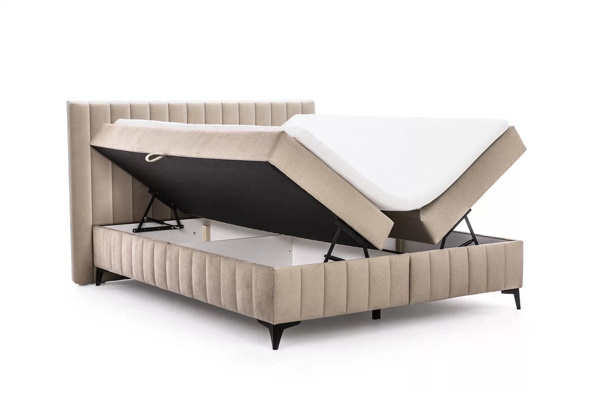 Kontinentálna posteľ Verona 180x200 s úložným priestorom Boxspring posteľ Verona 180x200 s úložným priestorom 