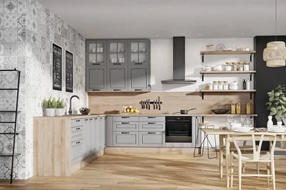vysoká skříňka kuchenny KAMMONO F4 F7 F8 SD40SS2 jednodveřový z dwiema zásuvkami vysoká skříňka kuchenny KAMMONO F4 F7 F8 SD40SS2 jednodveřový z dwiema zásuvkami