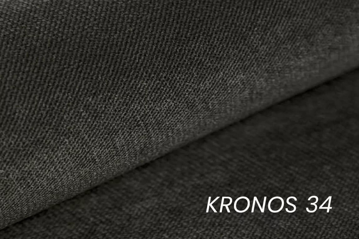 Rozkladacia pohovka Wars – tmavosivý zamat Kronos 34 / nožičky wenge Pohovka Wars s funkciou spánku - Tmavý šedý velúr Kronos 34 / Venge