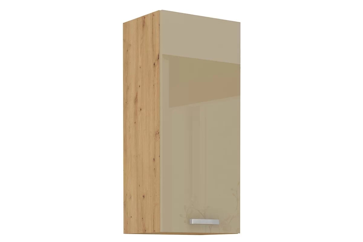 Karen 40 G-90 1F vysoká skříňka závěsná - Cappucinový lesk Karen 40 G-90 1F vysoká skříňka závěsná - Cappucinový lesk