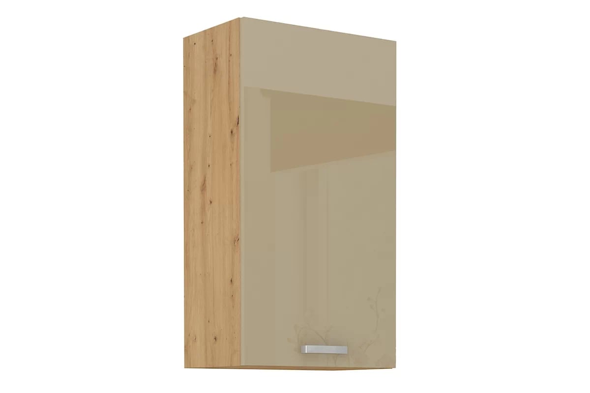 Karen 50 G-90 1F vysoká skříňka závěsná - Cappucinový lesk Karen 50 G-90 1F vysoká skříňka závěsná - Cappucinový lesk