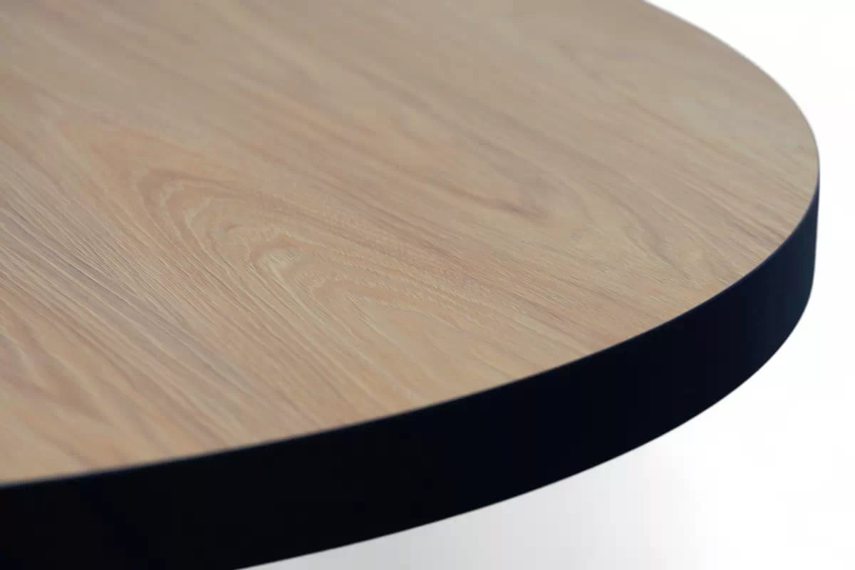 Rozkladací jedálenský stôl Cedrus Linear 105/160 cm a 4 stoličky Nerevio - dub hickory / sivá Komplet Stôl rozkladany Cedrus Linear 105/160 cm + 4 Stoličky Nerevio - Dub hikora / šedý