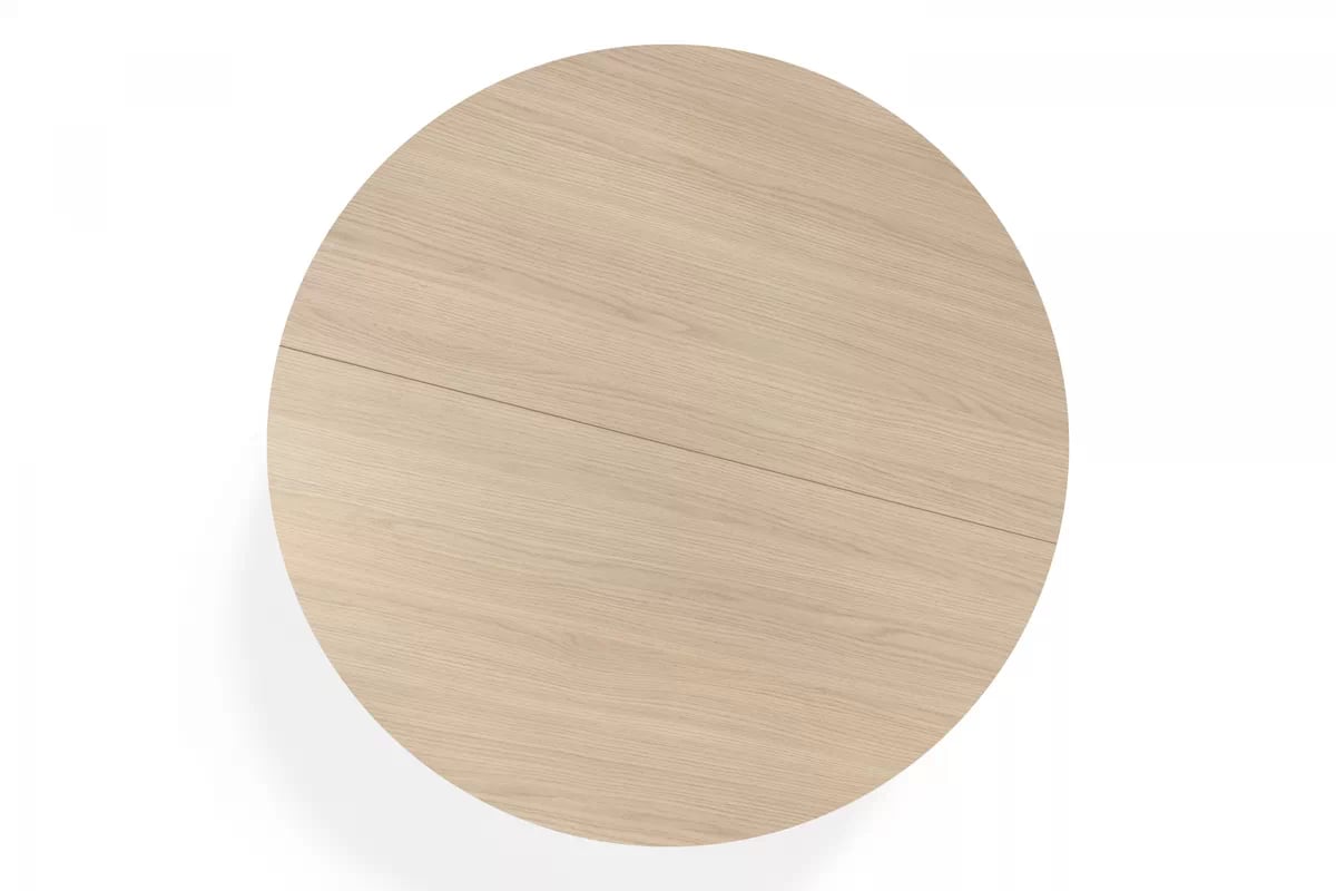 Rozkladací stôl Cedrus 105/160 cm a 4 stoličky Nerevio - dub vinceza / sivá Komplet Stôl rozkladany Cedrus 105/160 cm + 4 Stoličky Nerevio - Dub vinceza / šedý