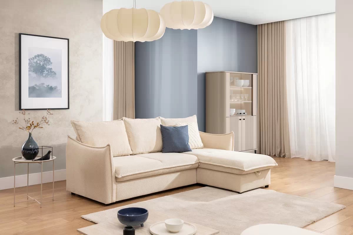 Rozkládací rohová sedací souprava Liliamo Rohová sedací souprava rozkládací Liliamo Levá/pravý