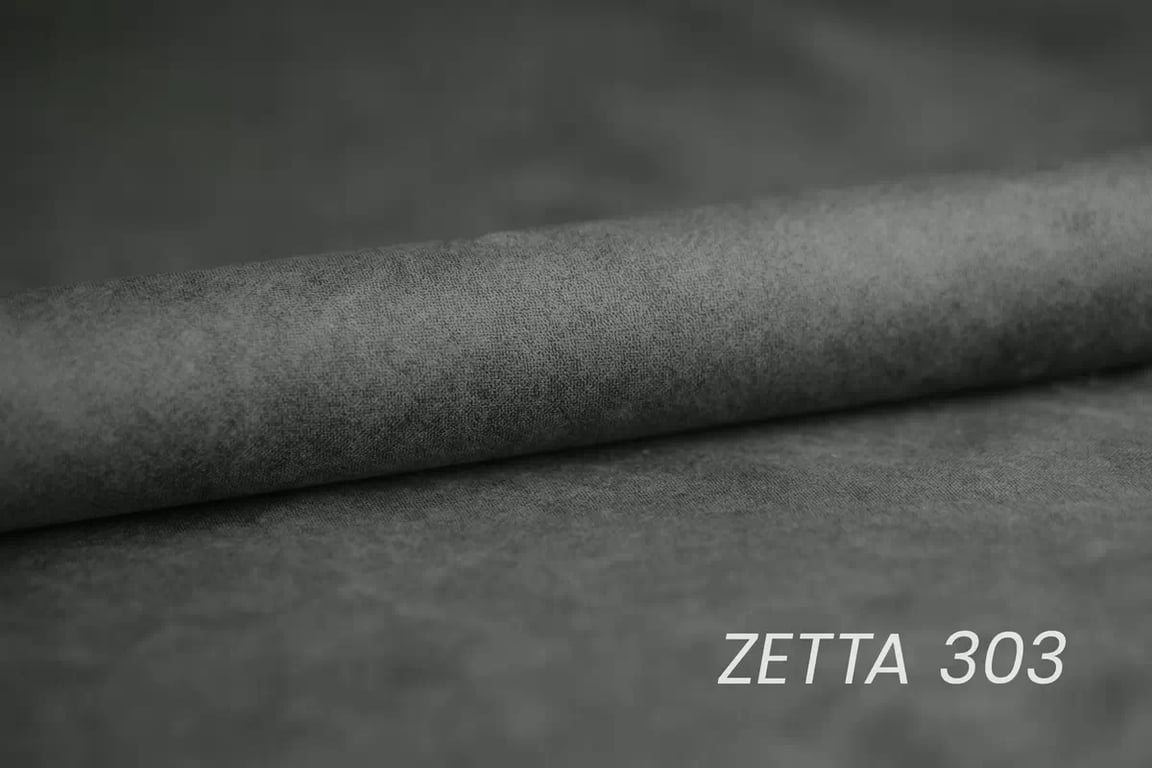 Rohová sedacia súprava Monrose L s funkciou spánku Ľavá strana - šedý zamat ľahkočistiaci Zetta 303  Rohová sedacia súprava Monrose L s funkciou spánku Ľavá strana - šedý zamat ľahkočistiaci Zetta 303 