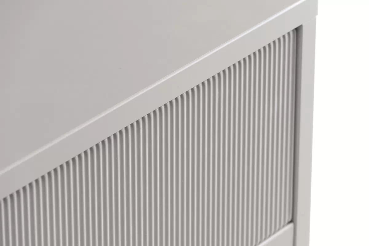 Komoda Nubo 150 cm so zásuvkami - kašmírová / čierna Komoda Nubo 150 cm so zásuvkami - kašmír / Čierny