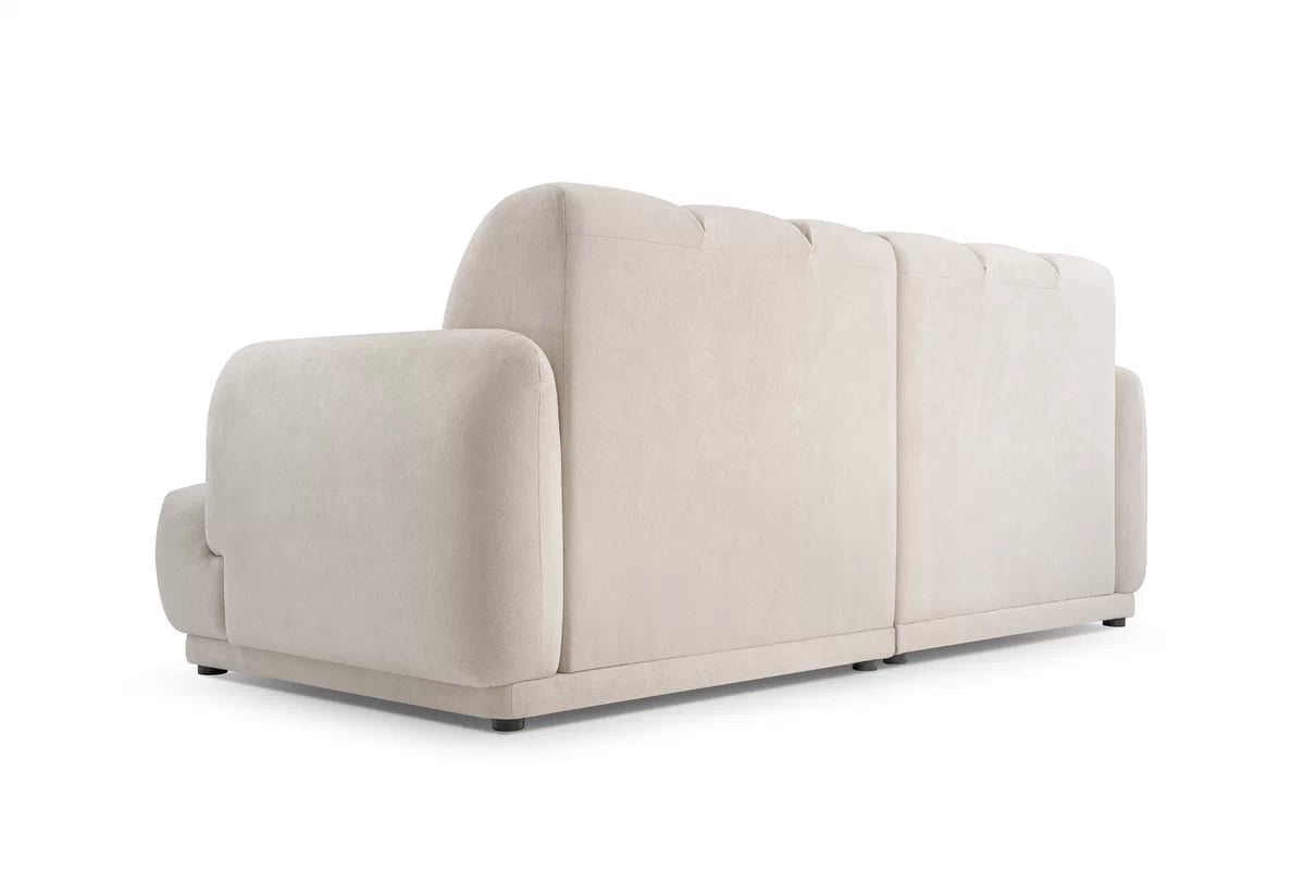 Pohovka Melvo do obývacího pokoje - béžová boucle Gerra 80 Pohovka Melvo pro obývacího pokoje - béžová bucle Gerra 80  