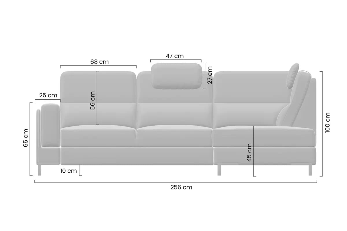Rohová sedacia súprava Loario L pravá so širokým, vyrezaným bokom - béžový šenil Perfect Harmony 07 Rohová sedacia súprava Loario L pravá strana z szerokim, wcietym bokiem - béžový šenil Perfect Harmony 07