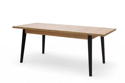 Stůl rozkladany Paris 140-180x80 cm - dub craft / černé nožičky Stůl rozkladany Paris 140-180x80 cm - dub craft / černé nožičky