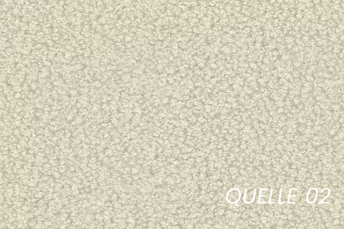 Kontinentální postel Elaris 160x200 s úložným prostorem - světle béžová bouclé Quelle 02 Postel boxspring Elaris 160x200 s úložním prostorem - světlý béžová bukla Quelle 02 