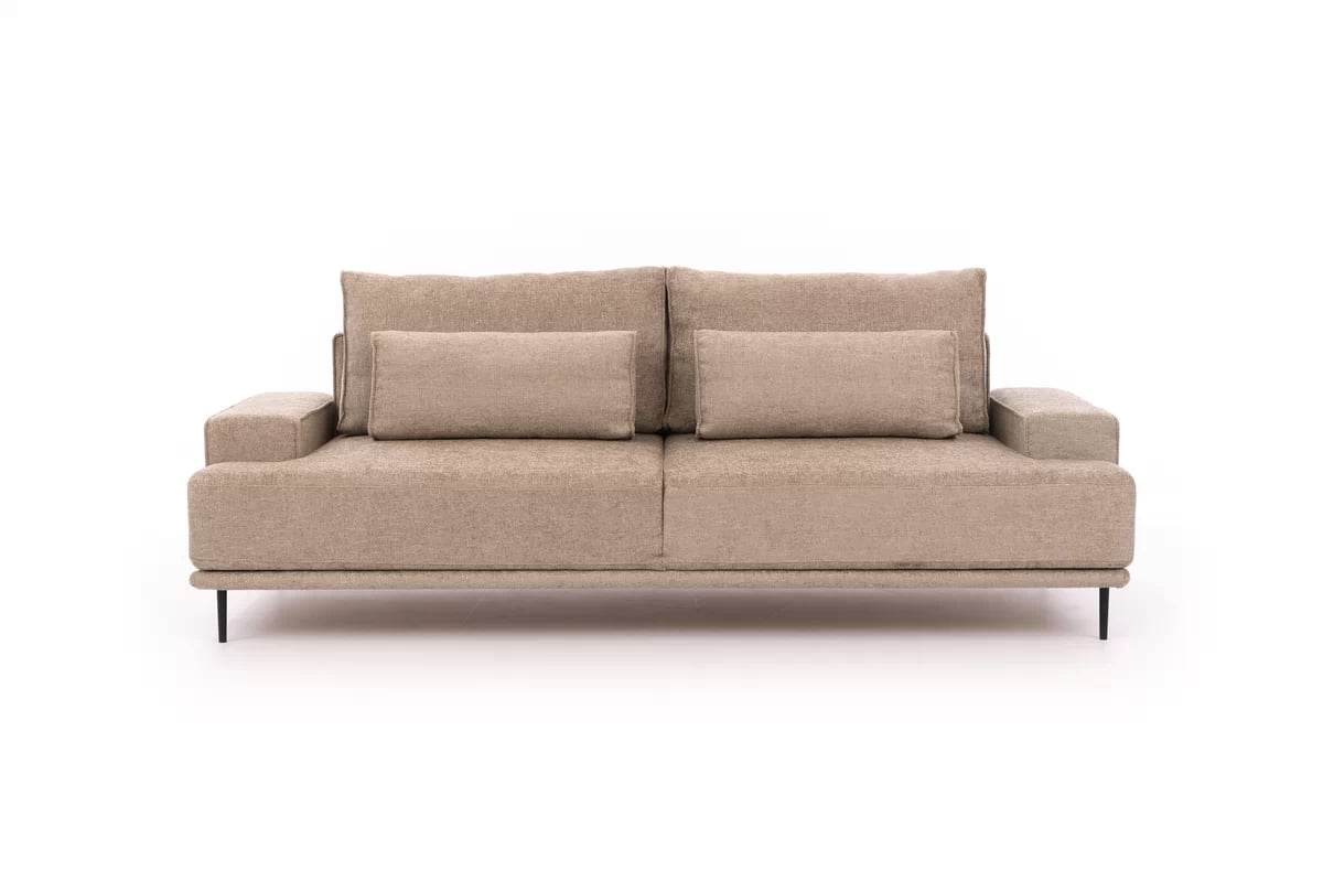 Rozkladacia pohovka Nicole - béžová tkanina Magni 206.03 Pohovka rozkladana Nicole - Magni 206-03