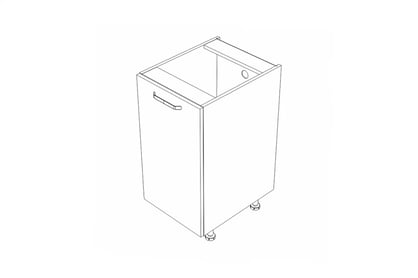 skříňka kuchyňská spodní Kammono OS D__.1/SPEC regulowana w zakresie 20-39cm