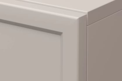 Konzolový Stolík závesná Lorini 100 cm so zásuvkami - kašmír / zlote úchyty T-bar Konzolový Stolík závesná Lorini 100 cm so zásuvkami - kašmír / zlote úchyty T-bar