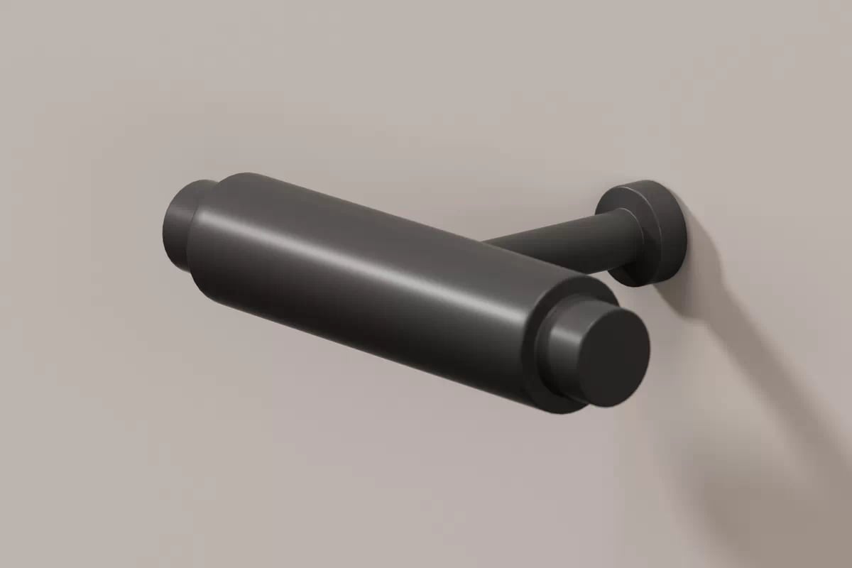 Závěsná konzole Lorini 100 cm se zásuvkami - kašmír / černé úchytky T-bar konzole závěsná Lorini 100 cm se zásuvkami - kašmír / černá Úchytky T-bar