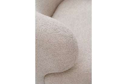 Relaxační křeslo Skindi - béžová bouclé Catch Me 02 Křeslo čalouněná Skindi - béžová bukla Catch Me 02