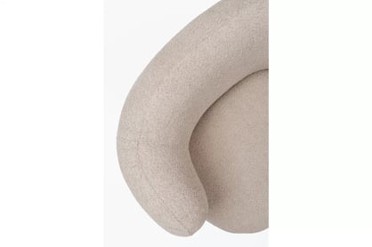 Relaxační křeslo Skindi - béžová bouclé Catch Me 02 Křeslo čalouněná Skindi - béžová bukla Catch Me 02