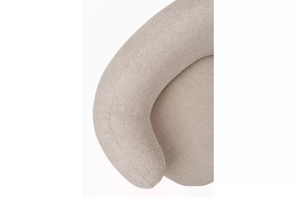 Relaxační křeslo Skindi otočné - béžová bouclé Catch Me 02 Křeslo čalouněná Skindi obrotowy - béžová boucle Catch Me 02