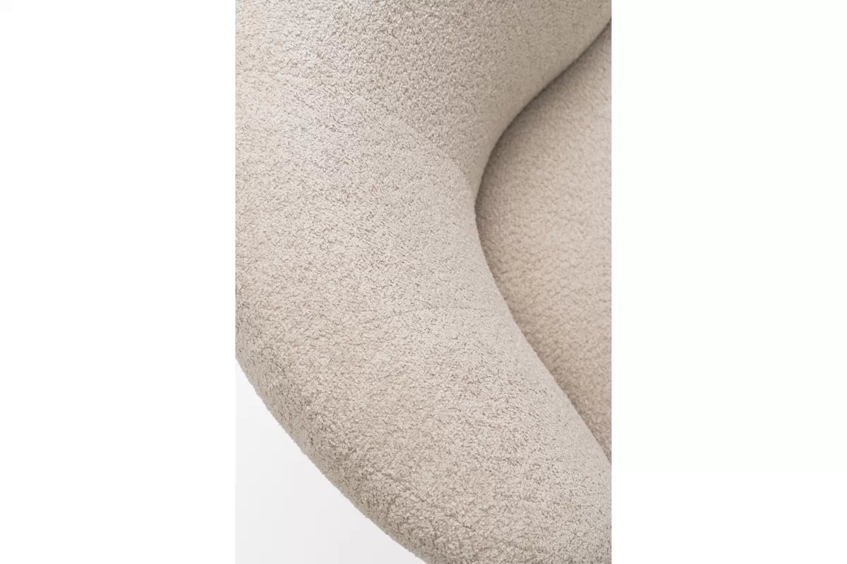 Relaxační křeslo Hygga - béžová bouclé Catch Me 02 Křeslo čalouněná Hygga - béžová boucle Catch Me 02