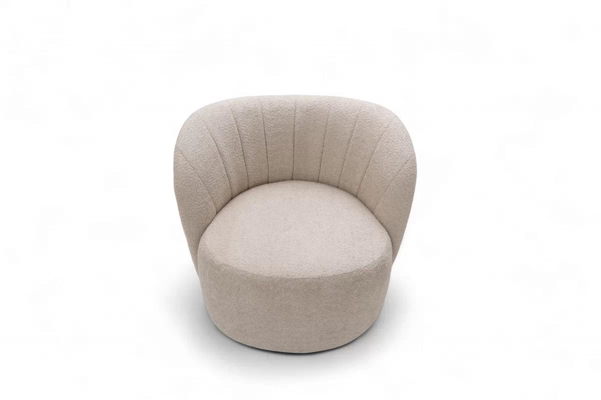 Relaxační křeslo Soya - béžová bouclé Catch Me 02 Křeslo čalouněná Soya - béžová boucle Catch Me 02