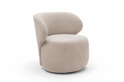 Odpočinkové křeslo Cocoon - béžová bouclé Catch Me 02