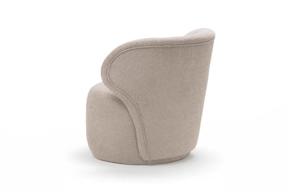 Odpočinkové křeslo Cocoon - béžová bouclé Catch Me 02 Křeslo čalouněná Cocoon - béžová boucle Catch Me 02