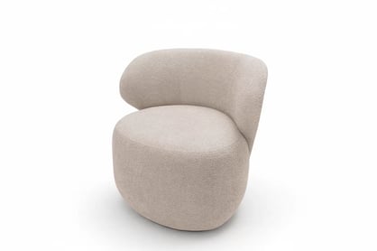 Odpočinkové křeslo Cocoon - béžová bouclé Catch Me 02 Křeslo čalouněná Cocoon - béžová boucle Catch Me 02