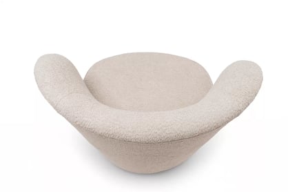 Odpočinkové křeslo Cocoon - béžová bouclé Catch Me 02 Křeslo čalouněná Cocoon - béžová boucle Catch Me 02