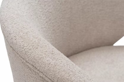 Odpočinkové křeslo Cocoon - béžová bouclé Catch Me 02 Křeslo čalouněná Cocoon - béžová boucle Catch Me 02