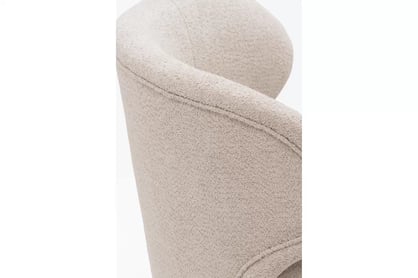 Relaxační křeslo Cocoon otočné - béžová bouclé Catch Me 02 Křeslo čalouněná Cocoon obrotowy - béžová boucle Catch Me 02