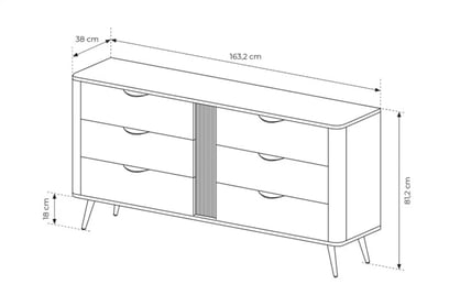 Obývací stěna Edrin IV - dub dunin / černá Komplet nábytku pro obývacího pokoje Edrin IV - dub dunin / černá