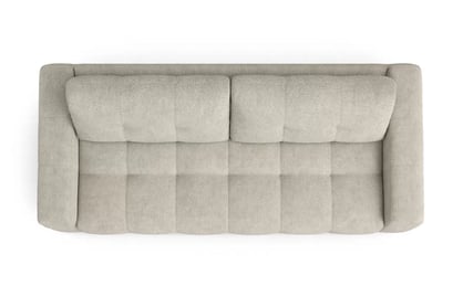 Pohovka Lumaro s rozkládací funkcí - světlý béžový šenil Vibe 06 Pohovka Lumaro rozkládací - béžová šenil Vibe 06