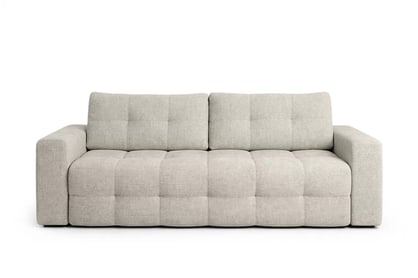 Pohovka Lumaro s rozkládací funkcí - světlý béžový šenil Vibe 06 Pohovka Lumaro rozkládací - béžová šenil Vibe 06