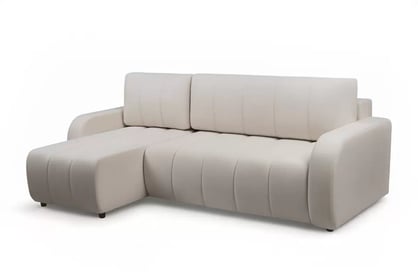 Rohová sedačka s funkciou spania Lapios ľavá - béžový velvet Vogue 2