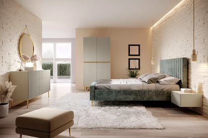 Skriňa Nicole z ukrytymi zásuvkami i metalowymi nogami 100 cm - kašmír / zlote nozki - Limitovaná ponuka expozície Skriňa Nicole z ukrytymi zásuvkami i metalowymi nogami 100 cm - kašmír / zlote nozki - Limitovaná ponuka expozície