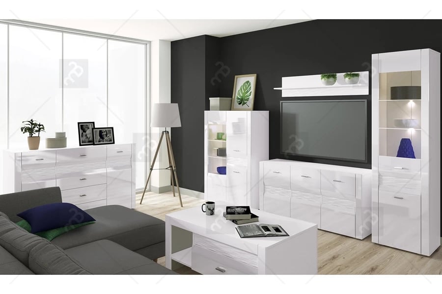 TV skrinka dvojdverová Arko 10 - Koncovka Série Nábytkové systémy