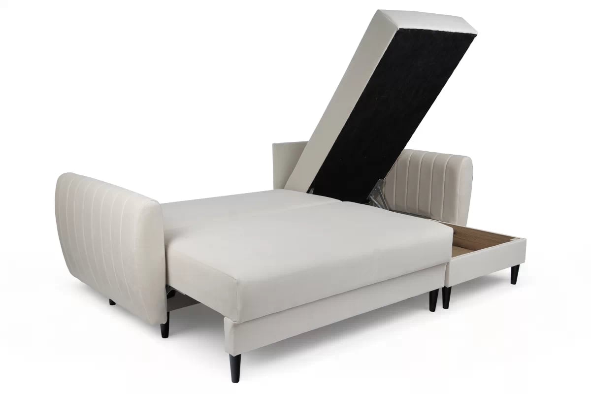 Rozkladacia rohová sedacia súprava Nefios s úložným priestorom Rozkladacia rohová sedacia súprava s úložným priestorom Nefios 