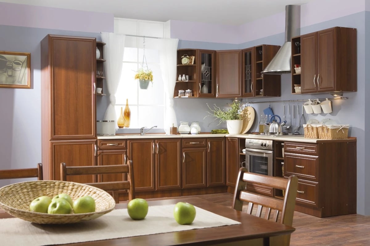 Sycylia D60Z P/L skříňka jednodveřová pod zlewozmywak - ořech milano Kuchyně Sycylia Komplet nábytku kuchyňského