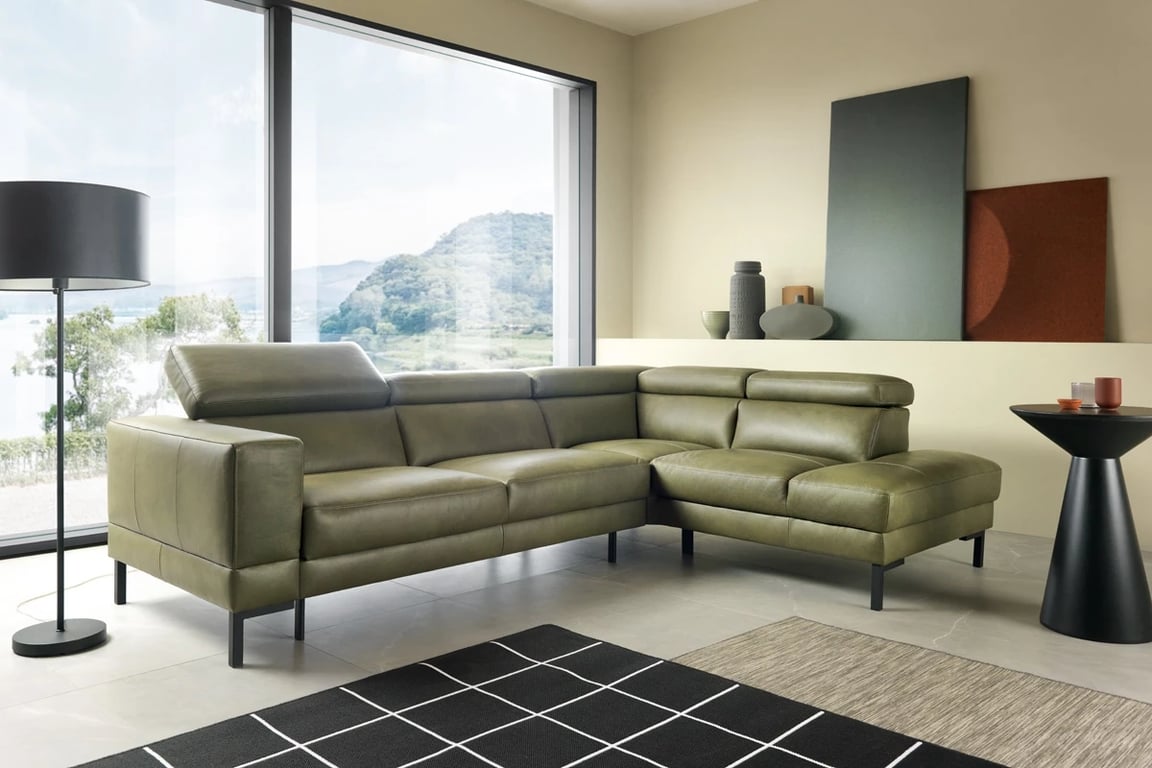 Boční modul Nayomi OTM (L/P) Moderní rohová sedací souprava etap Sofa