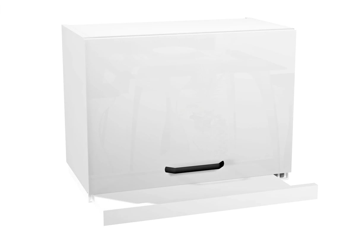 Závěsná skříňka KAMMONO P4 WO60/51P1 s odkapávačem KAMMONO P4 WO60/51P1 - Skříňka závěsná s digestořem - lesk a Supermat