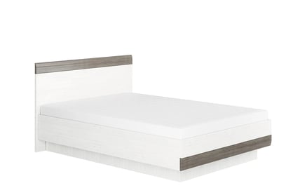 Posteľ Tonemo 35 - 160x200 - Borovica sNiezna / new grey zko Blanco 34 - Predná časť