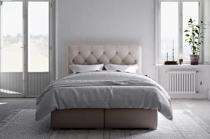 Boxspring posteľ Izyda s úložným priestorom - 180x200 cm duze Posteľ 