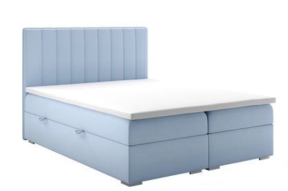 Boxspring posteľ s úložným priestorom Arkadia 160x200