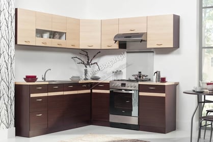 Horní kuchyňská skříňka 80-Vitrína EZ6/G80W Eliza  praktické skříňky
