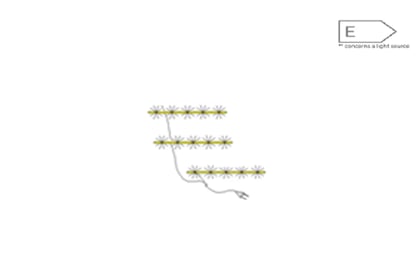 LED osvetlenie 3 -bodové IZLED17L10P3 -WN01