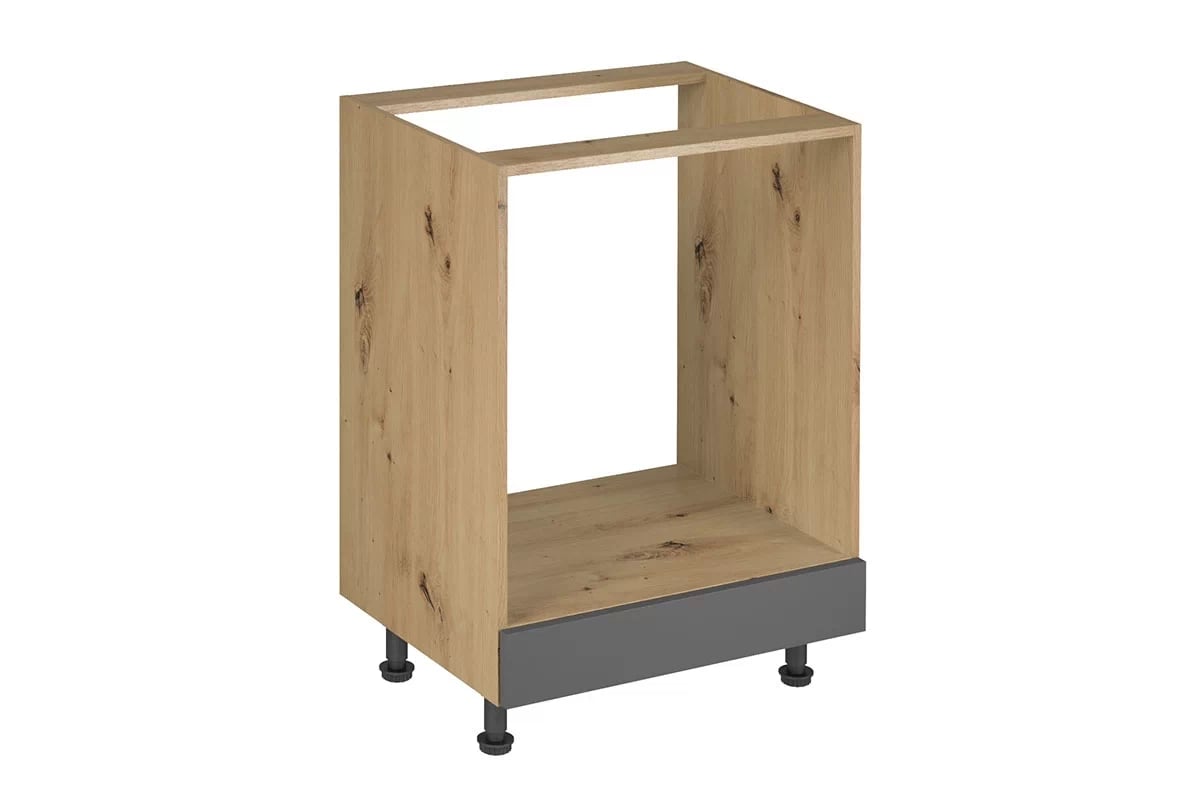 Skrinka Kuchynská dolná Langen D60ZK pod zabudowe piekarnika - grey Langen D60 ZK Skrinka dolná pod zabudowe piekarnika