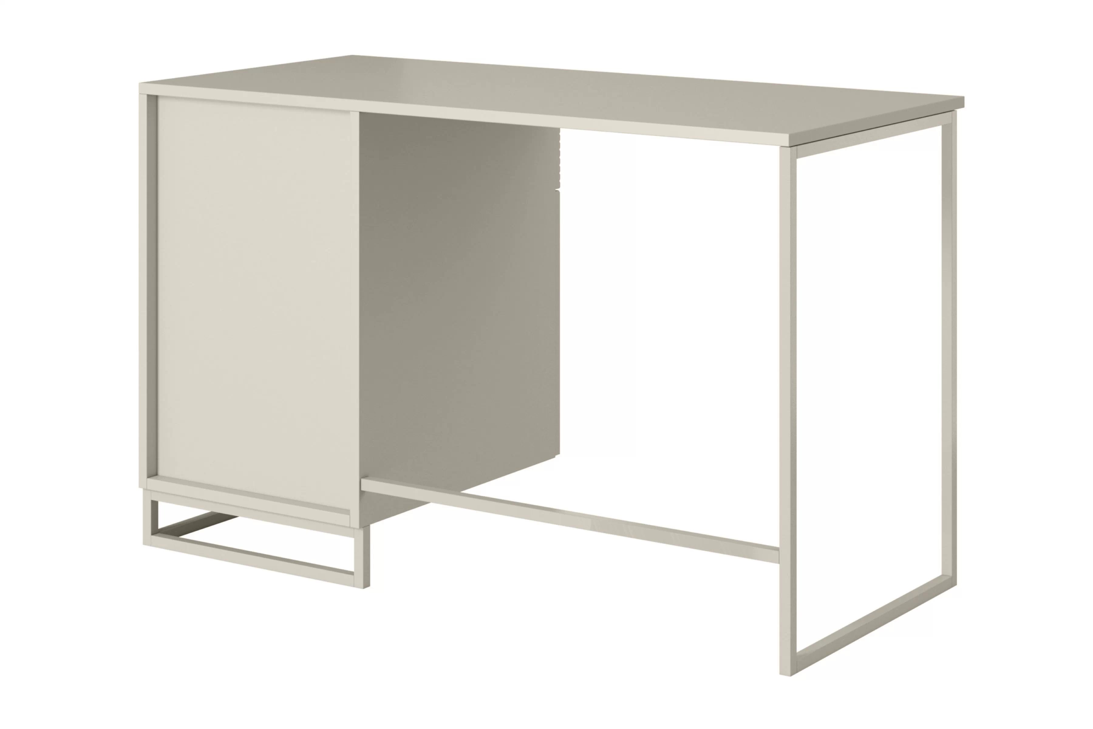 Psací stůl Asha 120 cm – kašmírová / kašmírový rám psací stůl Asha 120 cm z szuflada - kašmír / kašmírová Rošt