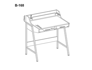Psací stůl B-168 psací stůl b-168