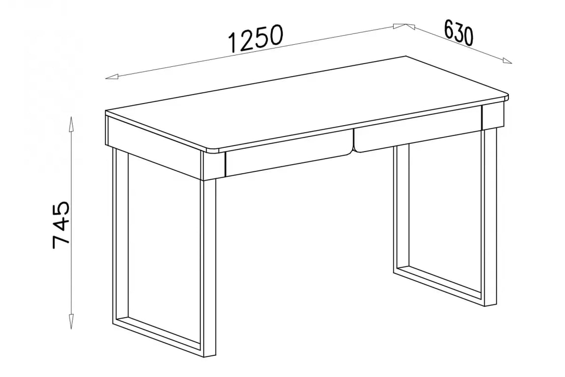 Písací stôl Azalio 125 cm so zásuvkami - piesková béžová / olejovaný dub Písací stôl Luca 11 so zásuvkami 125 cm - bez Pieskový / Dub olejowany