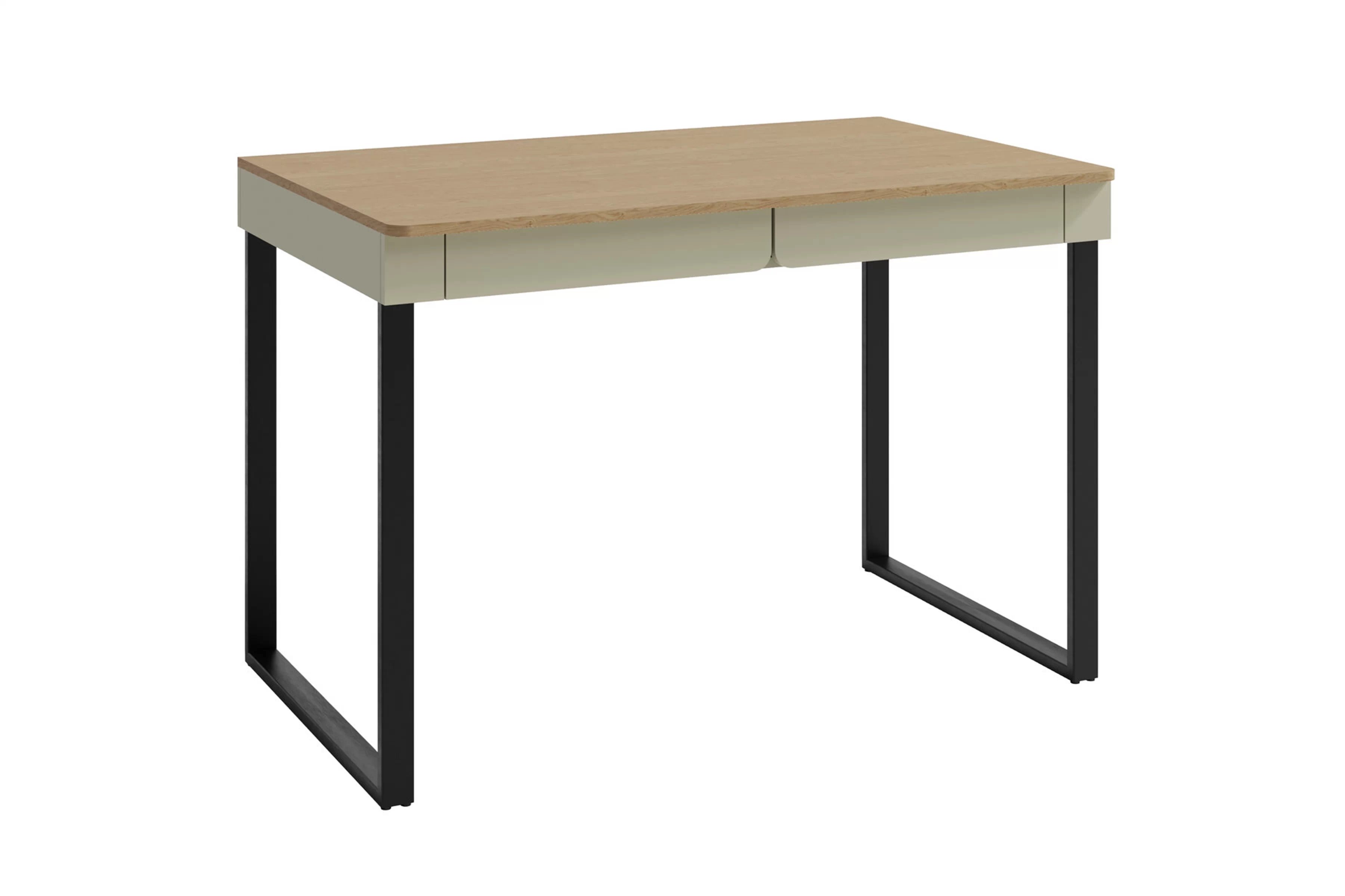 Písací stôl Luca 125 cm - eukayiptus / dub baltic dune Písací stôl Luca 125 cm so zásuvkami - eukaliptus / Dub baltic dune