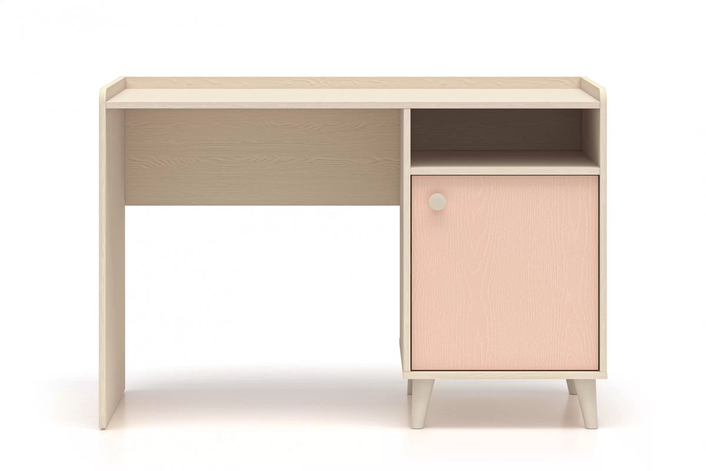 Dětský psací stůl Marla 120 cm - pouštní písek / růžová psací stůl Marla 120 cm - piasek pustyni / millenial pink